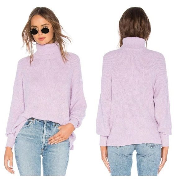 Lovers And Friends Jade Sweater - Bright Purple